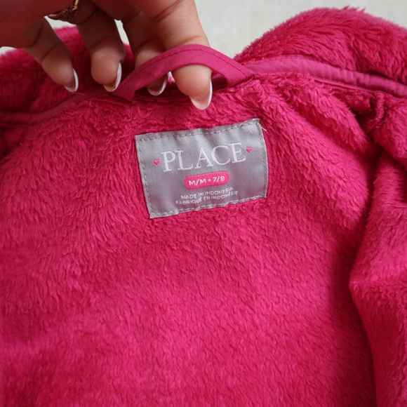 Children’s Place Fuchsia Zip Sweater - Picture 9 of 11